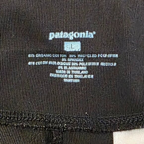 Patagonia Women's Black Joggers Size Large Pockets pull on - Picture 2 of 11